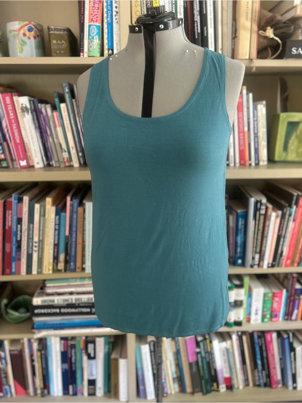Three Dots Teal Tank Top
